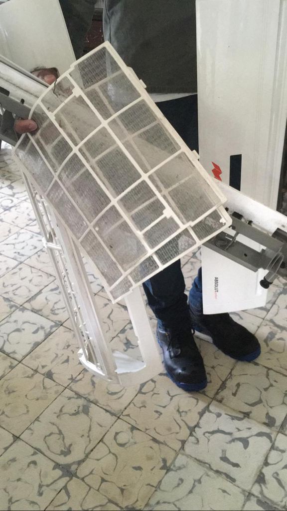 limpiar los filtros del aire acondicionado